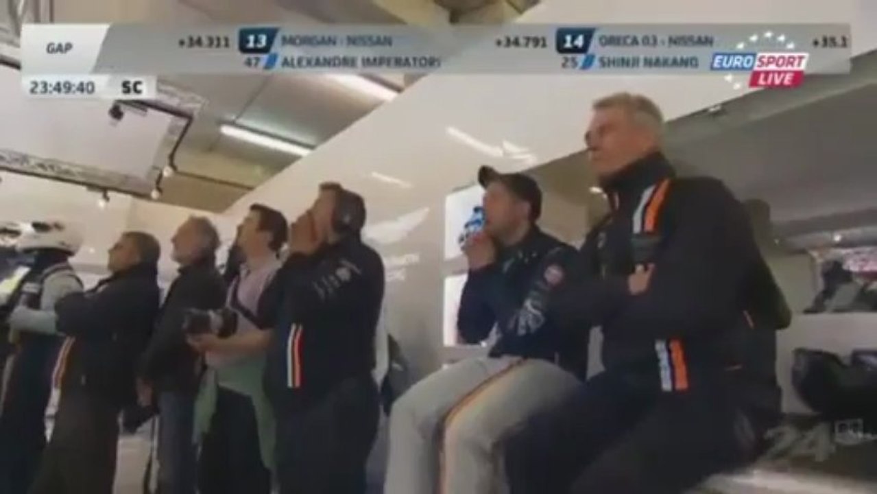 24 Hours of Le Mans Allan Simonsen Huge Fatal Crash