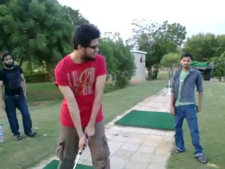 Playing Golf for the first time !