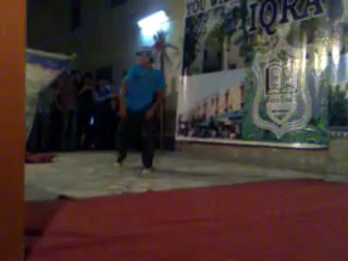 babloo dance in iqra college farewell party