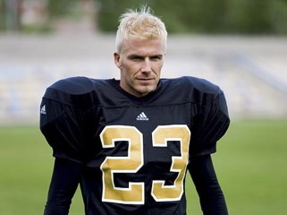 Insolite : Beckham peut rêver d'une carrière en NFL !
