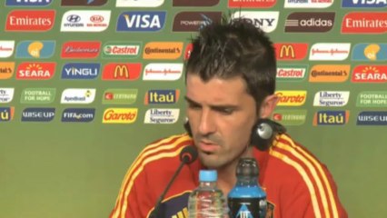 David Villa: "In semifinale meglio l'Italia del Brasile"