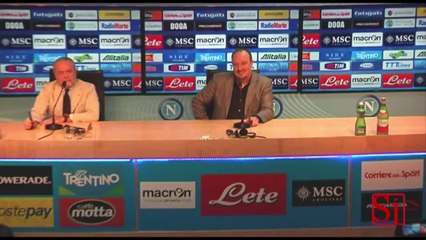 Napoli - Benitez si presenta: "Ora mi chiamo Rafè" (21.06.13)