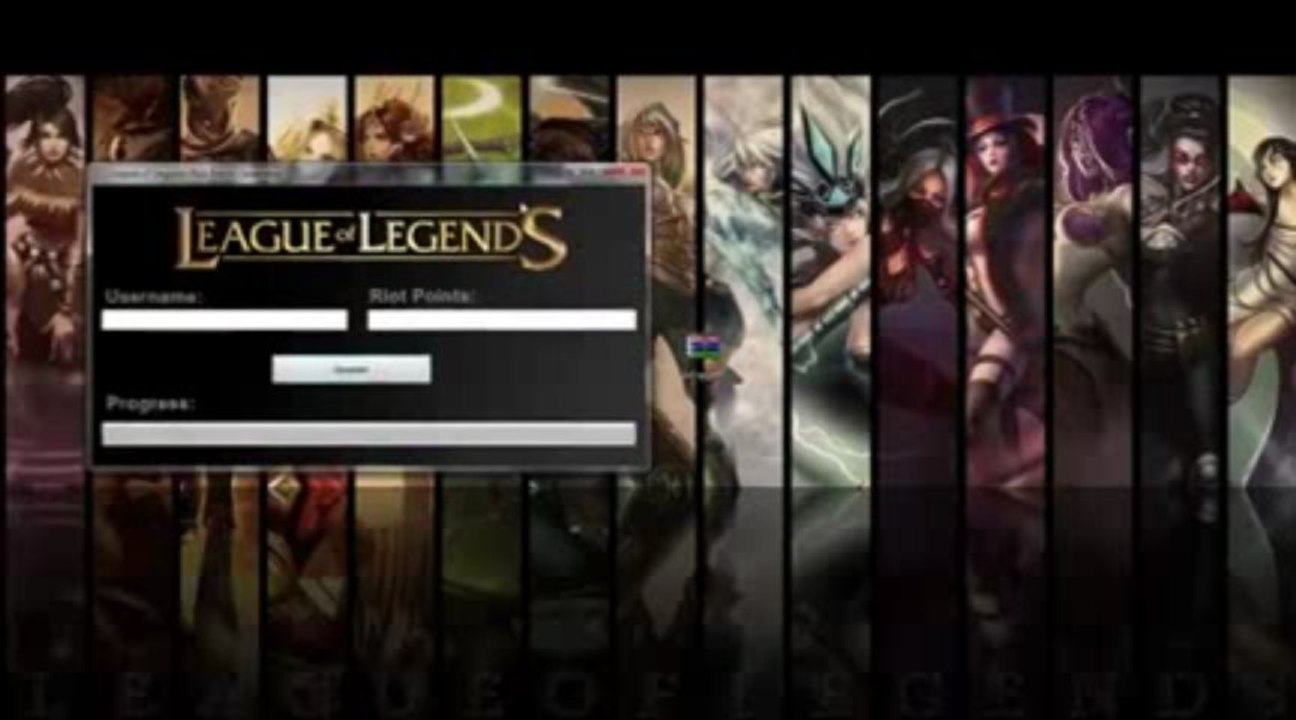 Générateur de Riot Points Gratuitement Juin - July 2013 Update