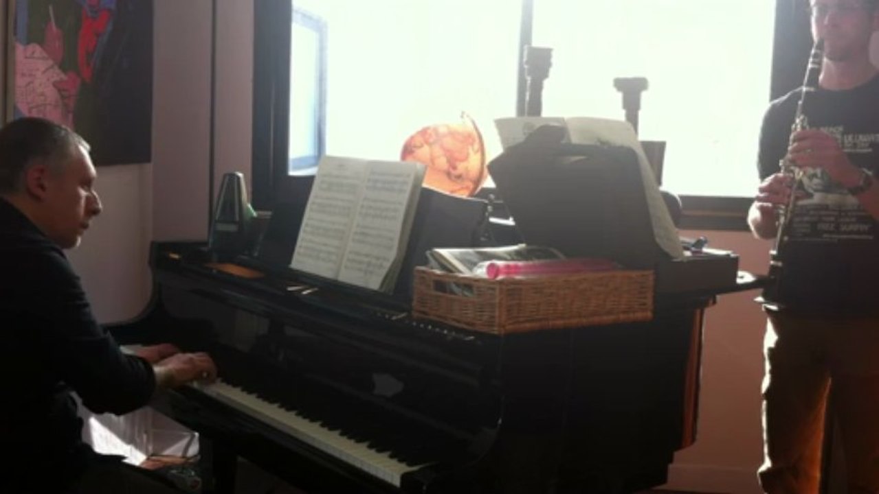 Saint-Saens Sonate clarinette piano(1/4)