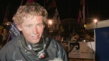 Arrivée de Jackson Bouttell - La Solitaire du Figaro Eric Bompard cachemire - Arriv