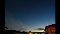 Time-lapse beautiful sunset Miyagi Sendai-city Japan　タイムラプス　宮城県仙台市の夕焼け