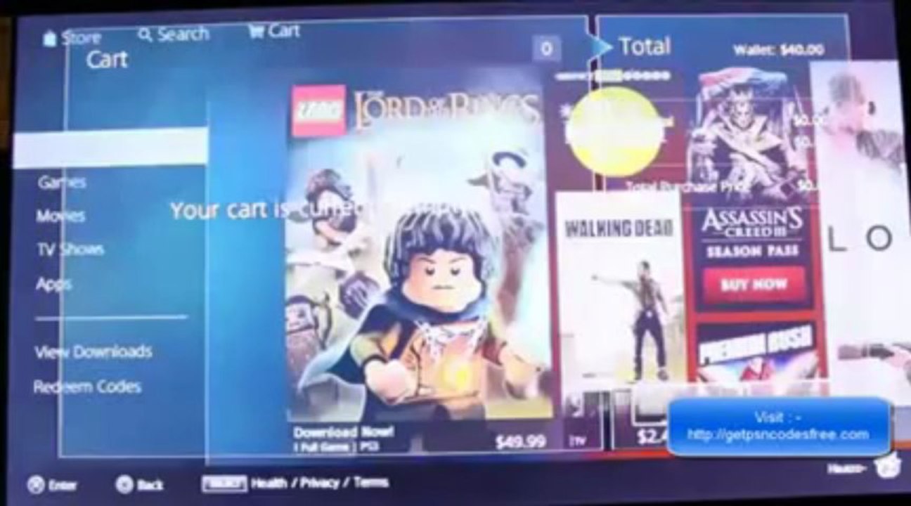 Code PSN Gratuit comment June - Juillet 2013 Update FR]