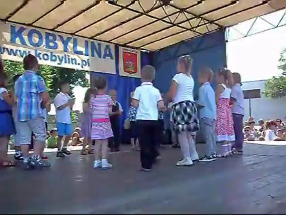 Występy przedszkolaków na Dniach Kobylina