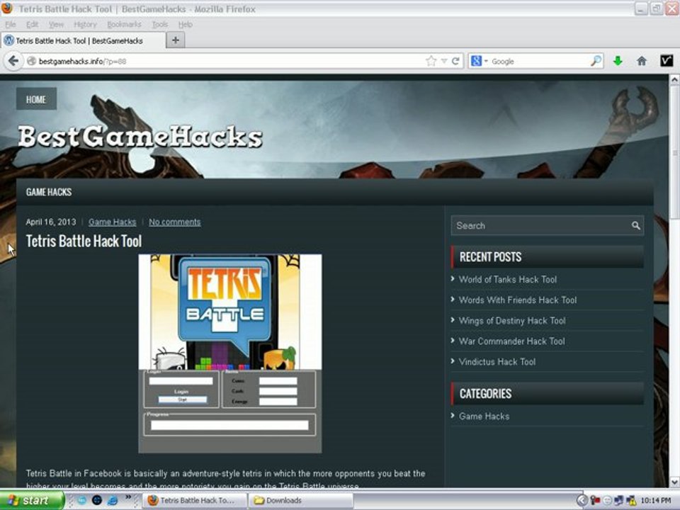 Tetris Battle Hack with Cheat Engine [Add Cash, Coins, Energy][JUNE 2013]+DOWNLOAD LINK