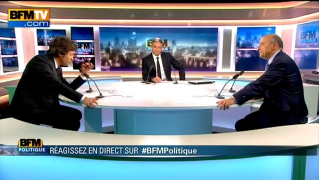 BFM Politique: l'interview d'Alain Juppé par Christophe Ono-dit-Biot du Point - 23/06