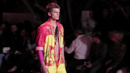 Le défilé Versace homme printemps-été 2014