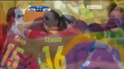 إسبانيا 1-0 نيجيريا - هدف الاول جوردي ألبا تعليق علي الكعبي