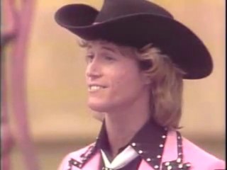 Andy Gibb - Coal miner skit