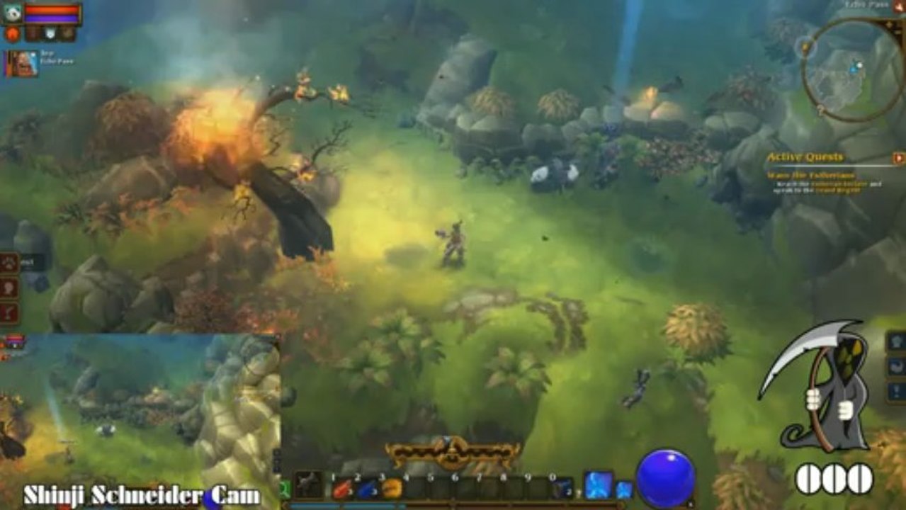 It has begun - torchlight 2 001 - shinji und giana spielen