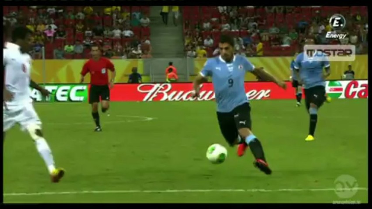 Luis Suarez Goals vs Tahiti