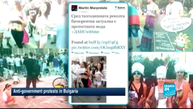 WEB NEWS - Anti-government protests in Bulgaria