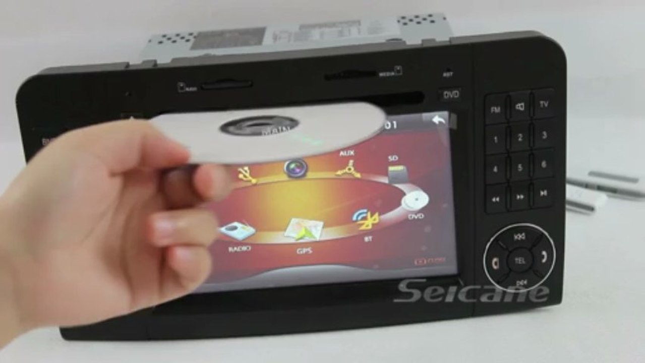 Mercedes-Benz ML Class W164 ML300 ML350 Android  DVD GPS Radio 3G Wifi