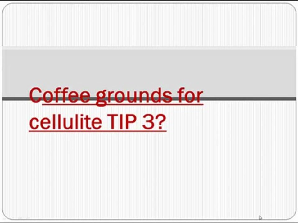 coffee cellulite wraps tip 3 do the wraps daily