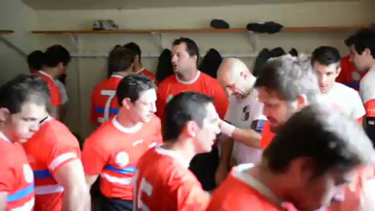 Finale Championnat de France : Olivier Sverzut dans le vestiaire !
