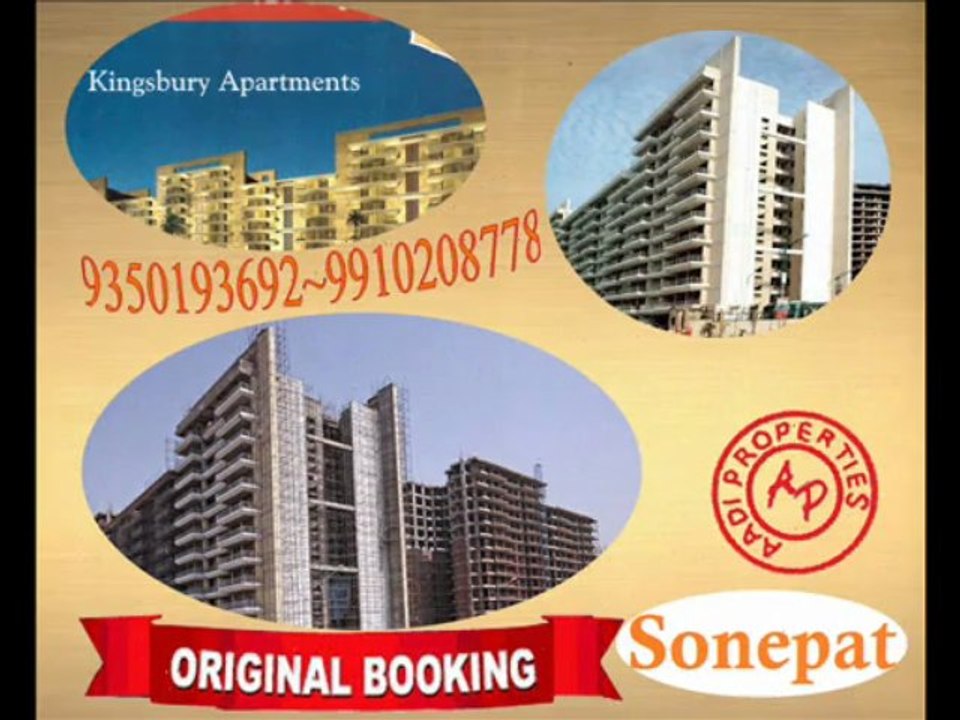 TDI Kingsbury Apartments Kundli@9910208778