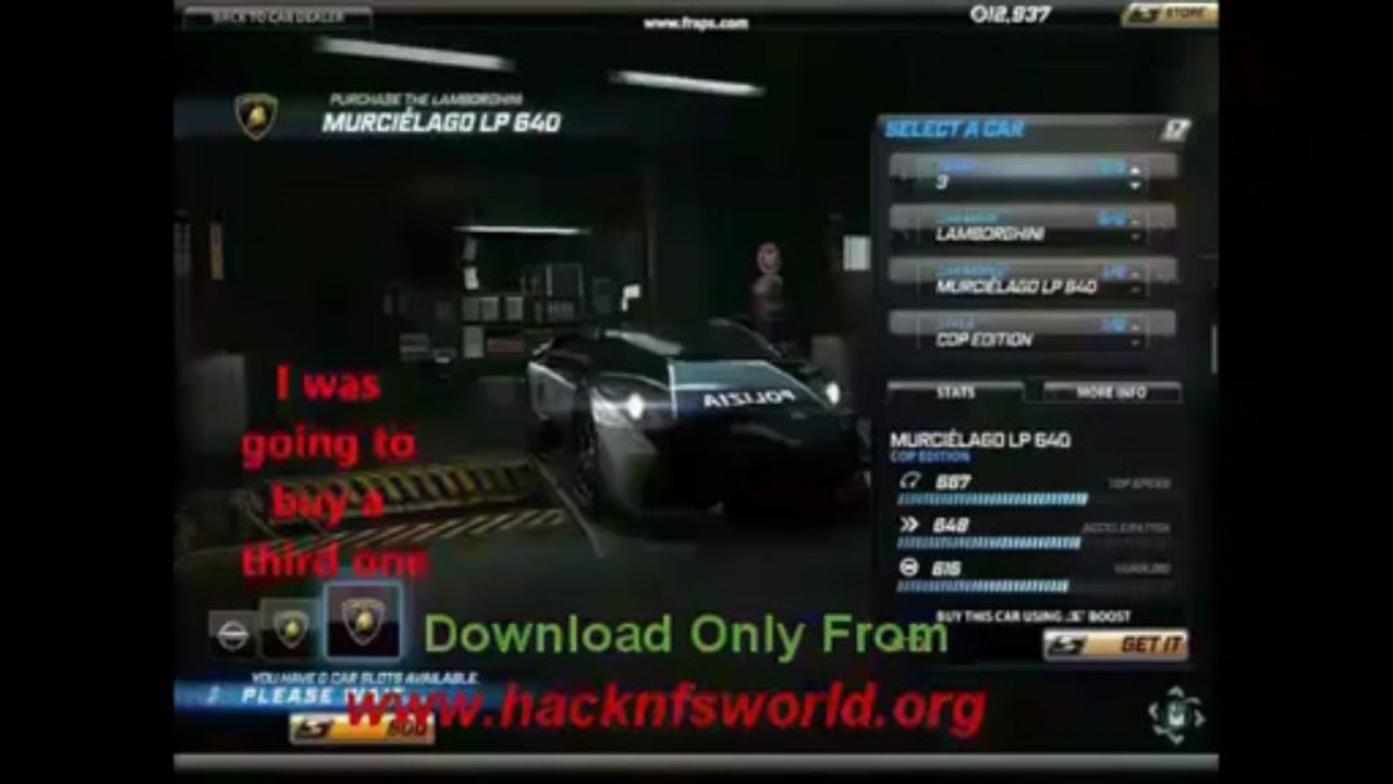 How To Buy Speed Boost By SMS In NFS World HD