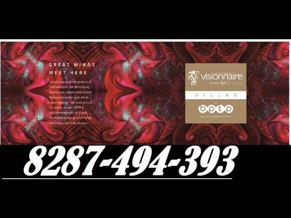 BPTP VILLAS SECTOR 70A GURGAON Call me 8287494393