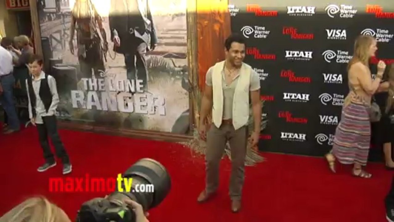Corbin Bleu THE LONE RANGER Premiere Arrivals D...