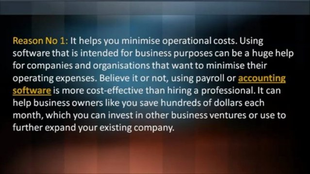 5 Reasons Why Businesses Should Use Reliable Payroll Software