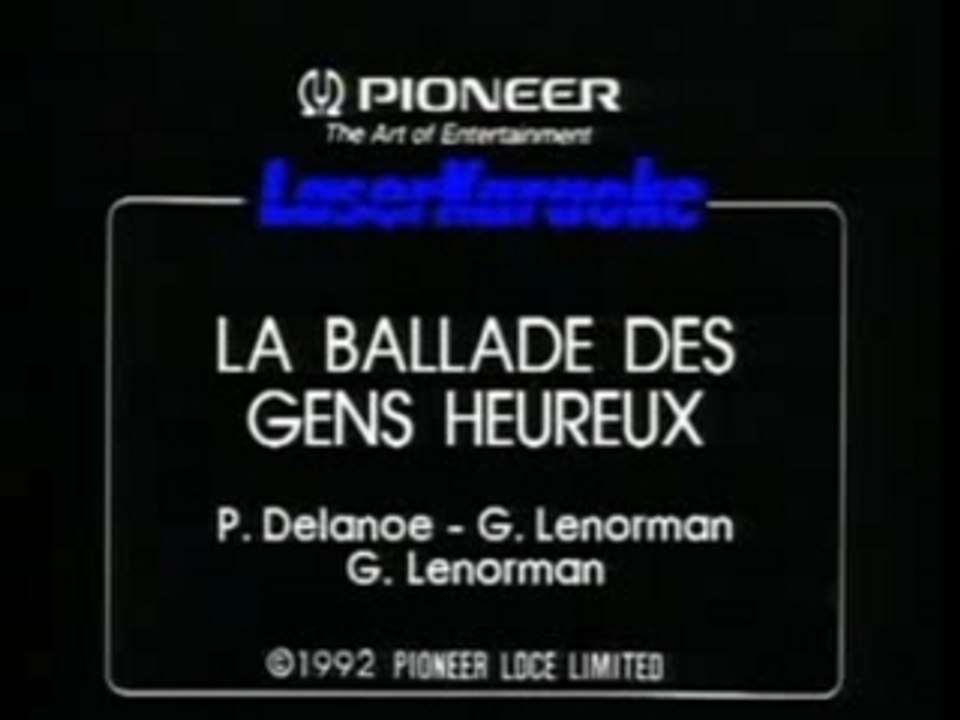 La Ballade Des Gens Heureux