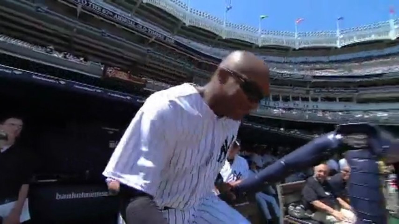 Yankees 67 old timers day
