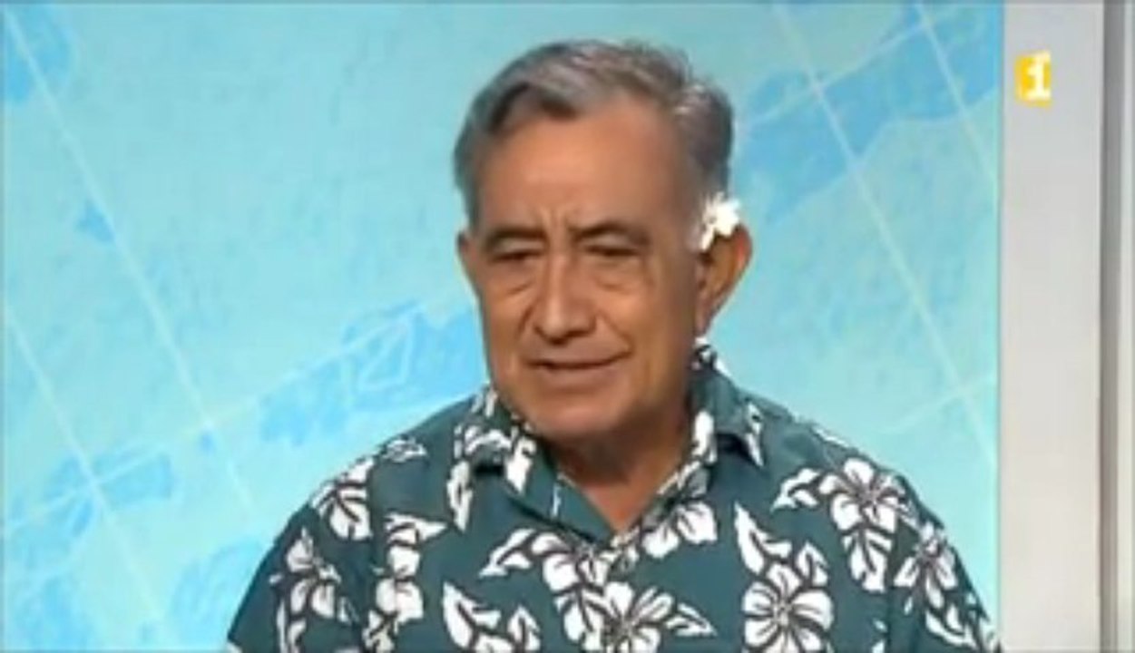 L'invité de l'hebdo  oscar Temaru