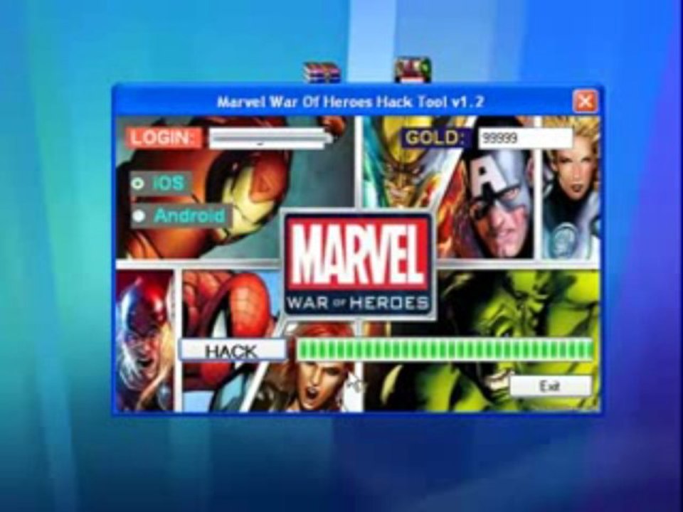Marvel War Of Heroes Hack Cheats Tool June 2013 iOS and Android