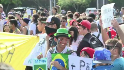 Brésil: la contestation se poursuit