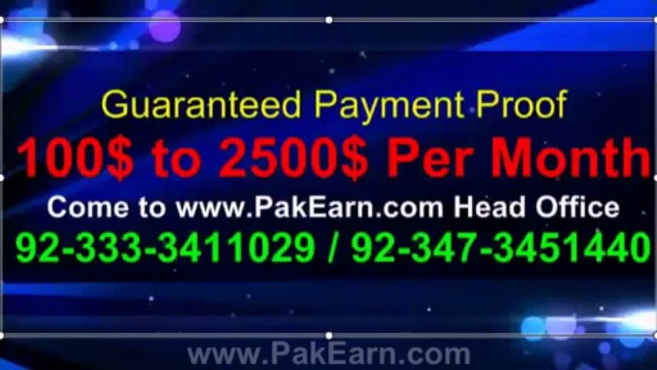 PakEarn.com Company Introduction.
