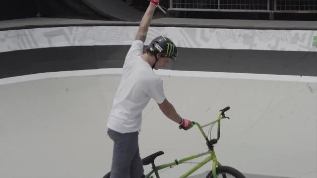 Andy Buckworth Takes BMX Park Semi Final Dew Tour Beach Championships 2013