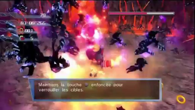 Sonic The Hedgehog - Shadow - BOSS : Mephiles Phase 1