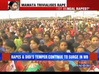 Cornered Mamata offers ridiculous defence