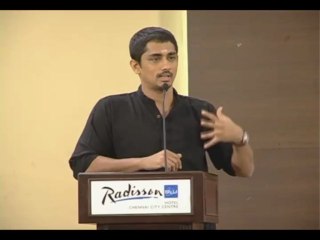 Actor Sidharth meets the press at Hotel Radisson