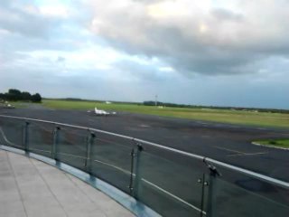 Décollage 737 Transavia à l'aéroport d'Angers