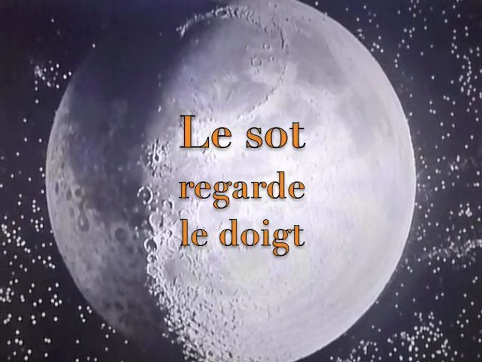 Le sot regarde le doigt
