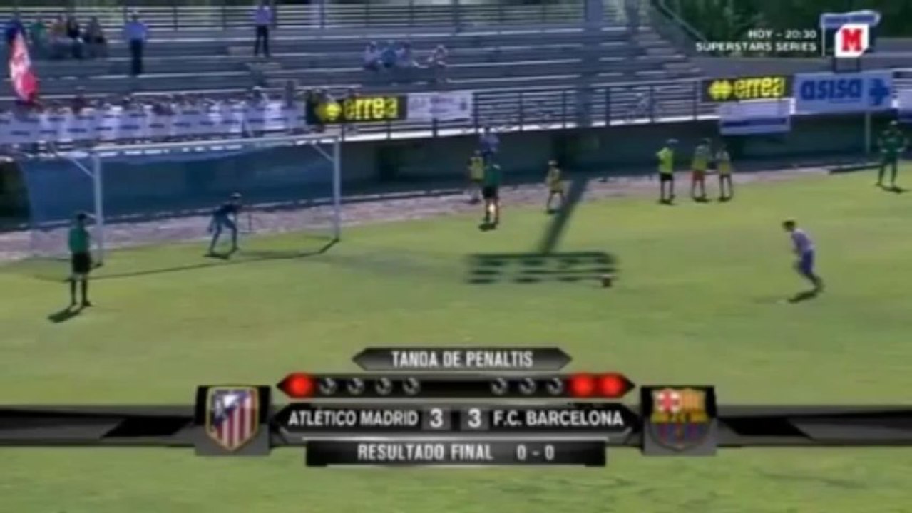 Ce gardien des jeunes du Barça sauve 6 tirs au but !