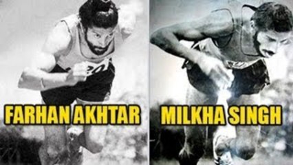 Video herunterladen: Milkha Singh's Best Compliment For Farhan Akhtar For 'Bhaag Milkha Bhaag'