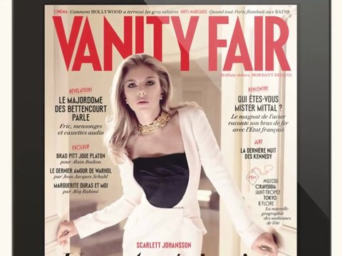 L'application iPad Vanity Fair présentée par Michel Denisot