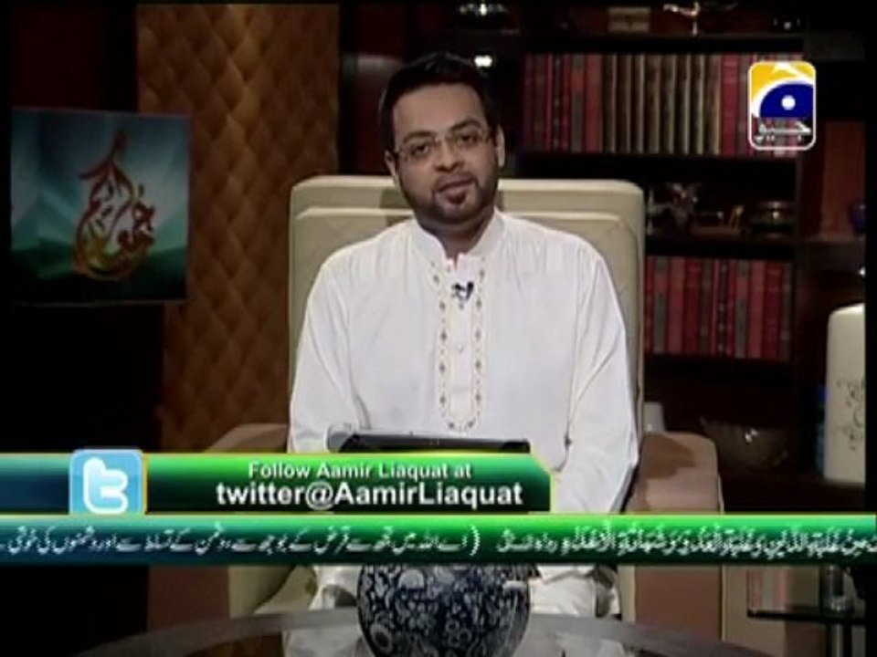 Jummah Kareem Ep # 20 Part 1 with Aamir Liaquat Husain on Geo tv at 21-6-2013