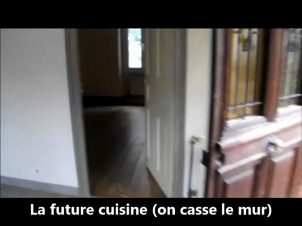 Rénovation de maison: le rez-de-chaussé avant travaux