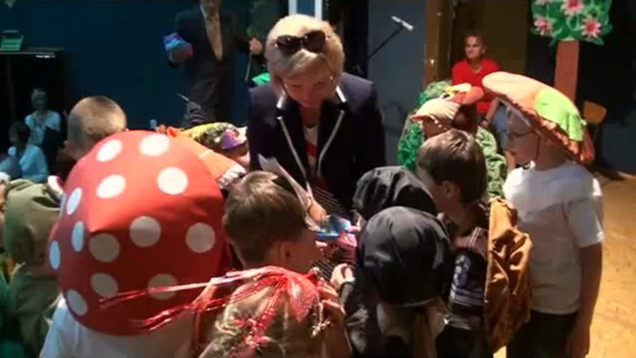 Spektakl przedszkolaków z Komorowa Ostrów Mazowiecka 2013