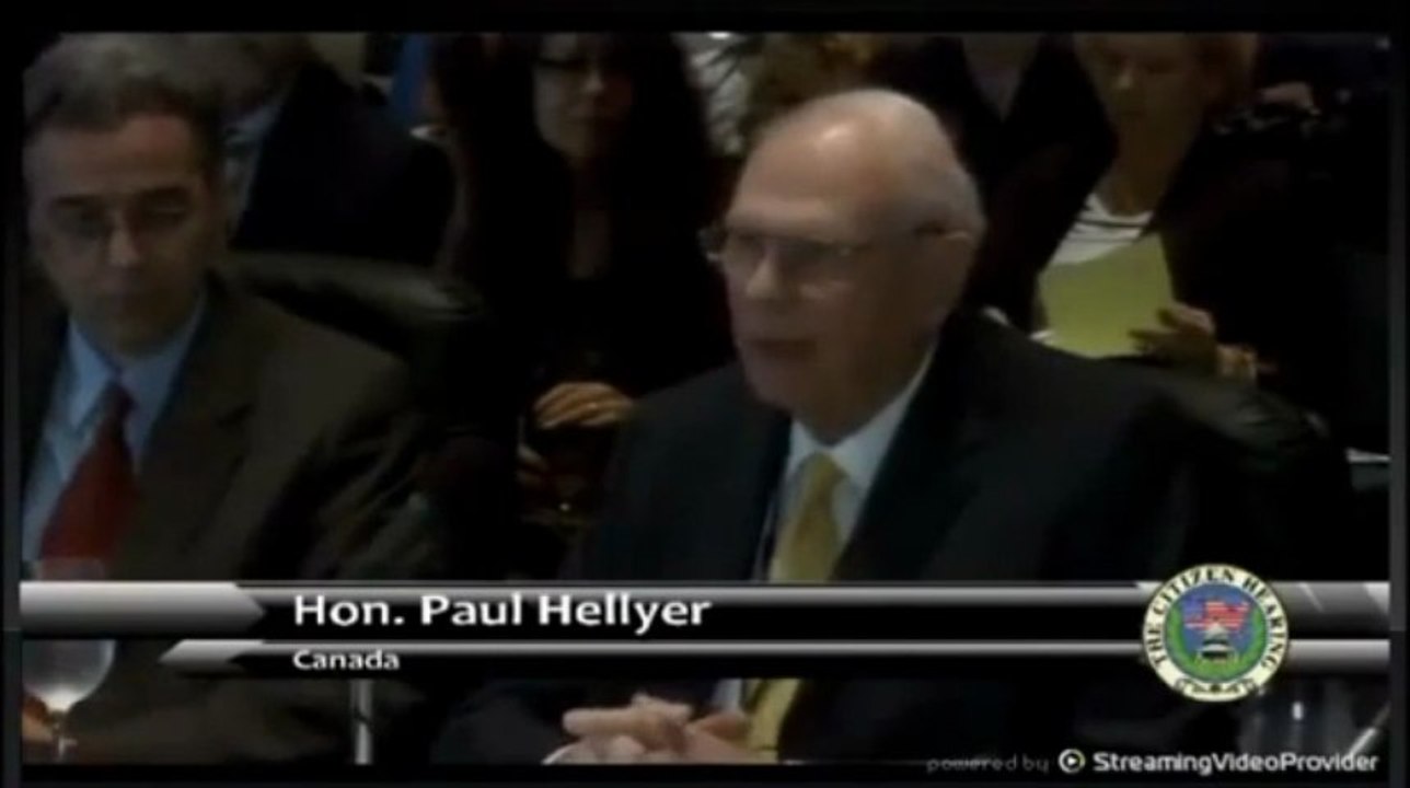 UFO & Conspiracy, Paul Hellyer - Ex-Minister of National Defense, June 1st 2013