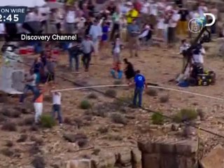 Валленда прошел над Гранд-Каньоном без страховки