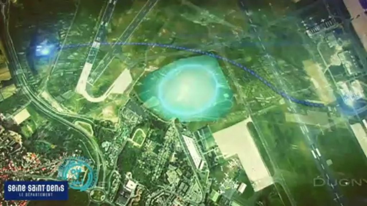 Pose de la première pierre du site industriel Eurocopter à Dugny-Le Bourget