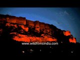 Time lapse Jodhpur fort